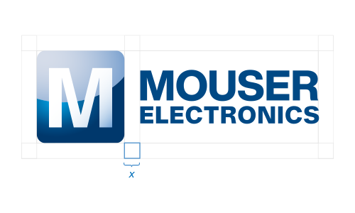 Mimimum Size and Spacing for Primary Mouser Logo
