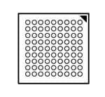Lattice ICE40LP1K-CM81 Enlarged Image