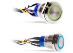 E-Switch ULV Anti-Vandal Switches with 300mm Wired Leads