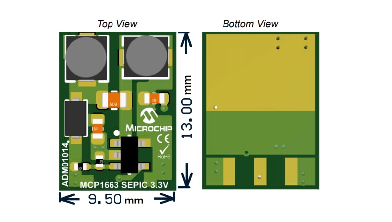 Location Circuit - Microchip Technology ADM01014 Evaluation Board