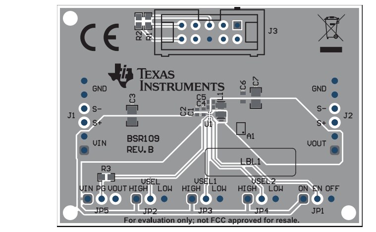 Texas Instruments TPS62860xEVM-109 Evaluation Modules