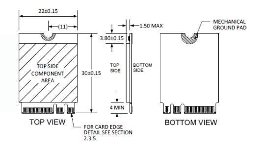 DFRobot M.2 (A+E Key) to Gigabit Ethernet Module