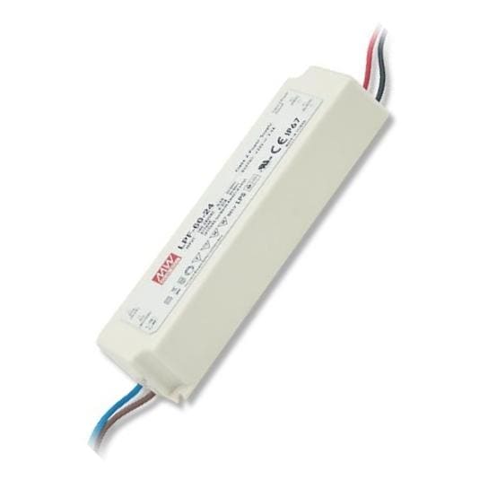 60.12W 36V 1.67A IP67 Rated Constant Voltage LED Lighting Power Supply