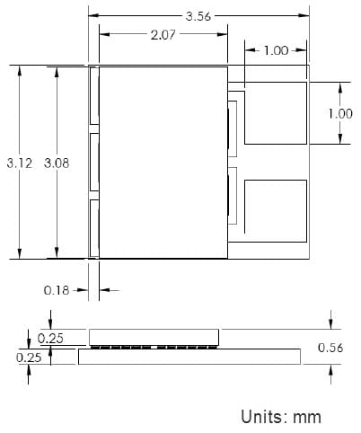 HV56 Dimensions HV56 Dimensions