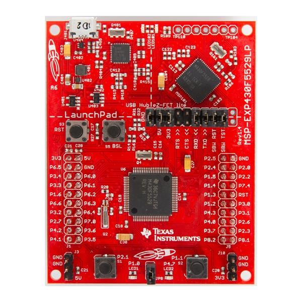 ラブハドフ　MCU MSP-EXP430F5529LP Texas Instruments | Mouser Singapore